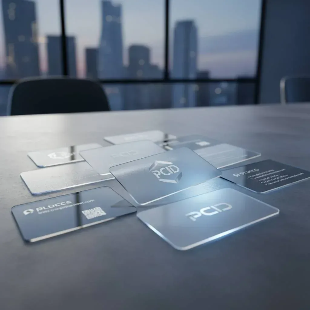 Why Clear Plastic Business Cards