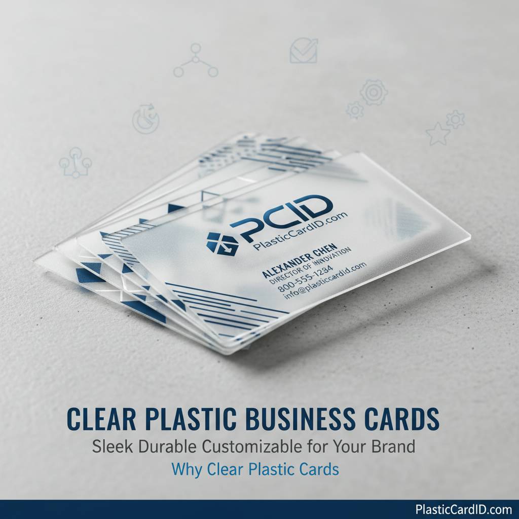 Why Clear Plastic Business Cards