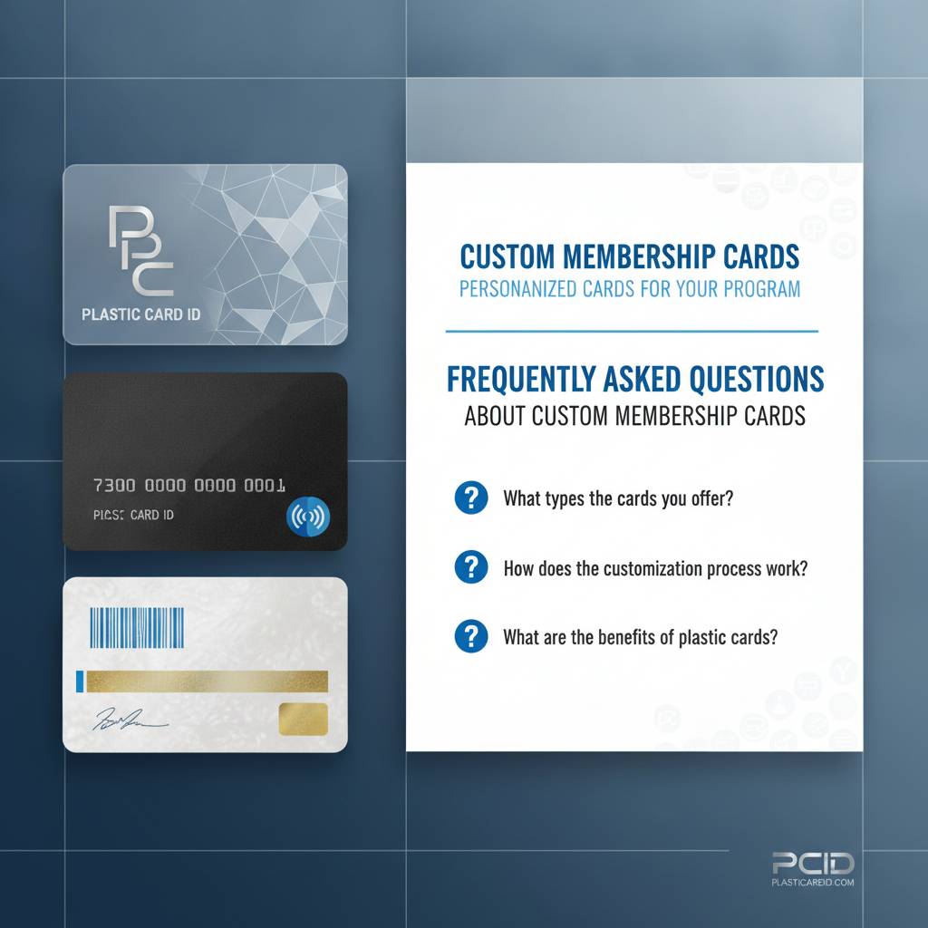 Frequently Asked Questions About Custom Membership Cards