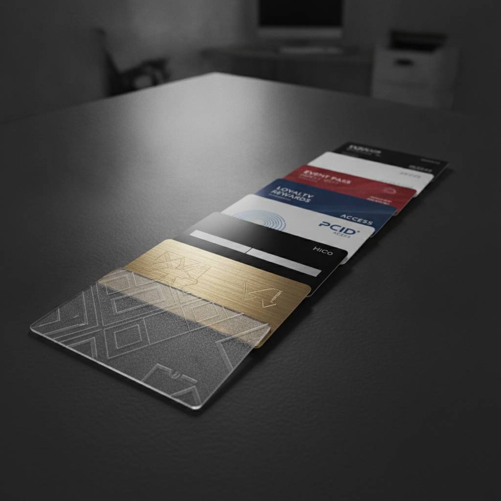 Our Complete Line of Custom Plastic Cards