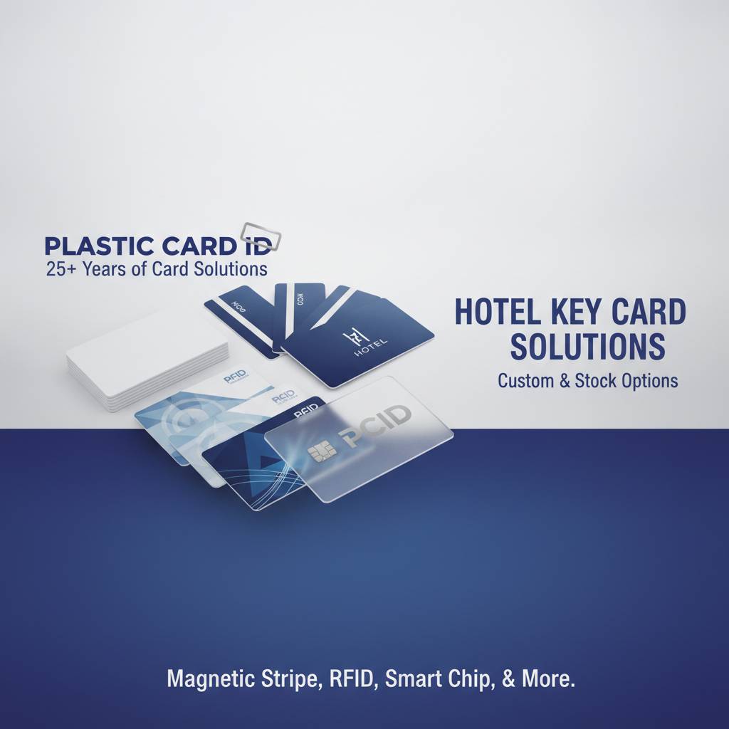 Types of Hotel Key Cards We Print and Supply