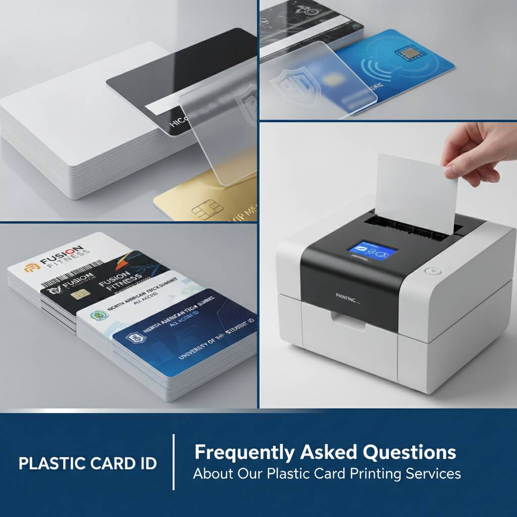 Frequently Asked Questions About Our Plastic Card Printing Services