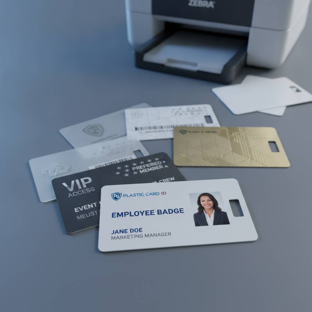 Benefits of Choosing Plastic Card ID for Your Printed ID Badge Needs