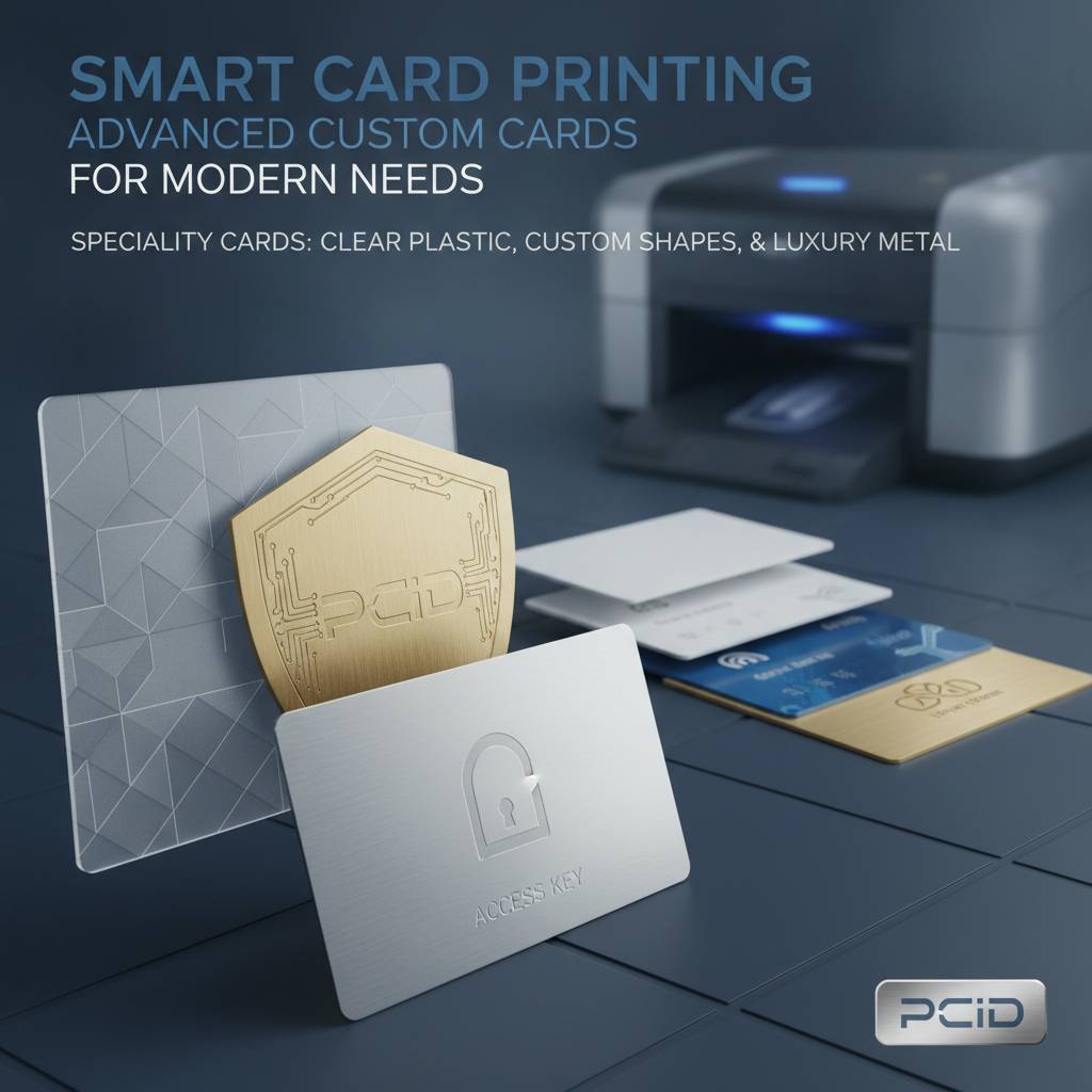 Specialty Cards: Clear Plastic, Custom Shapes, and Luxury Metal