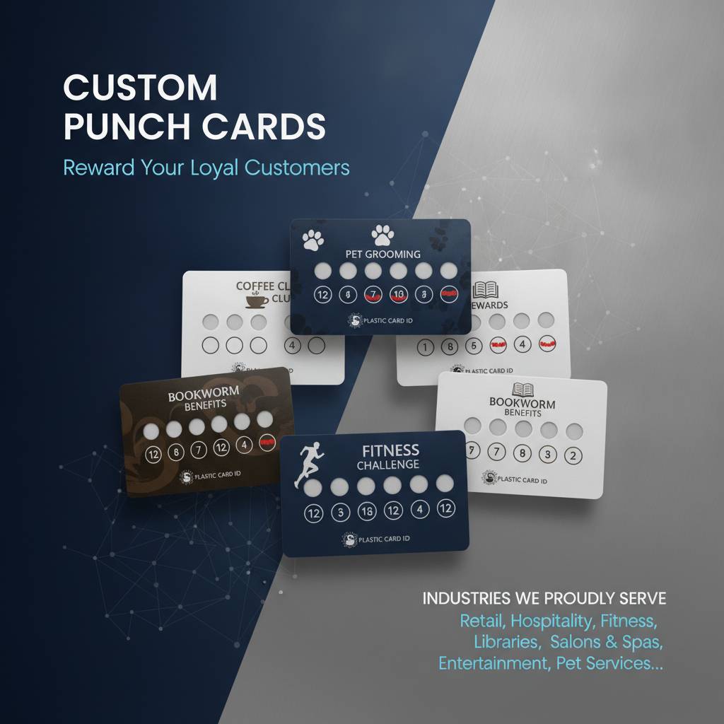 Industries We Proudly Serve with Custom Punch Cards