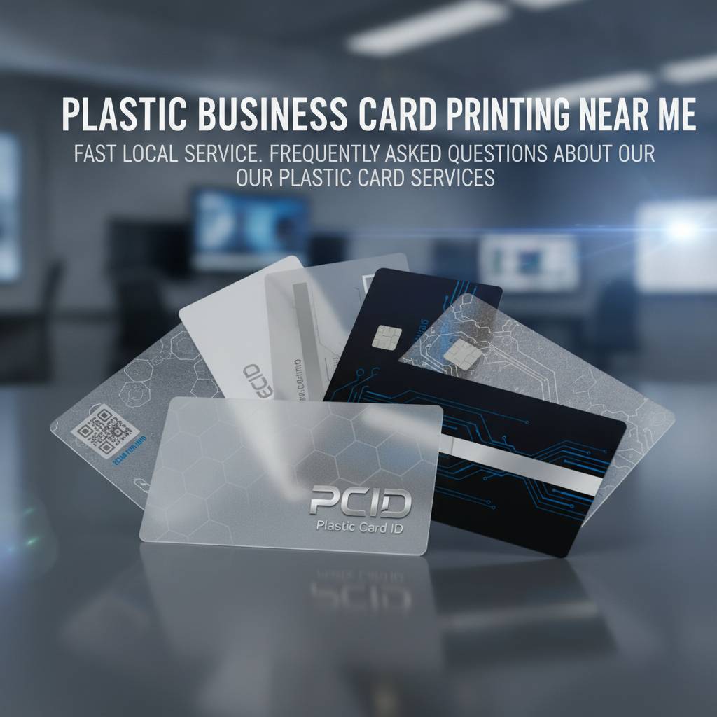 Frequently Asked Questions About Our Plastic Card Services