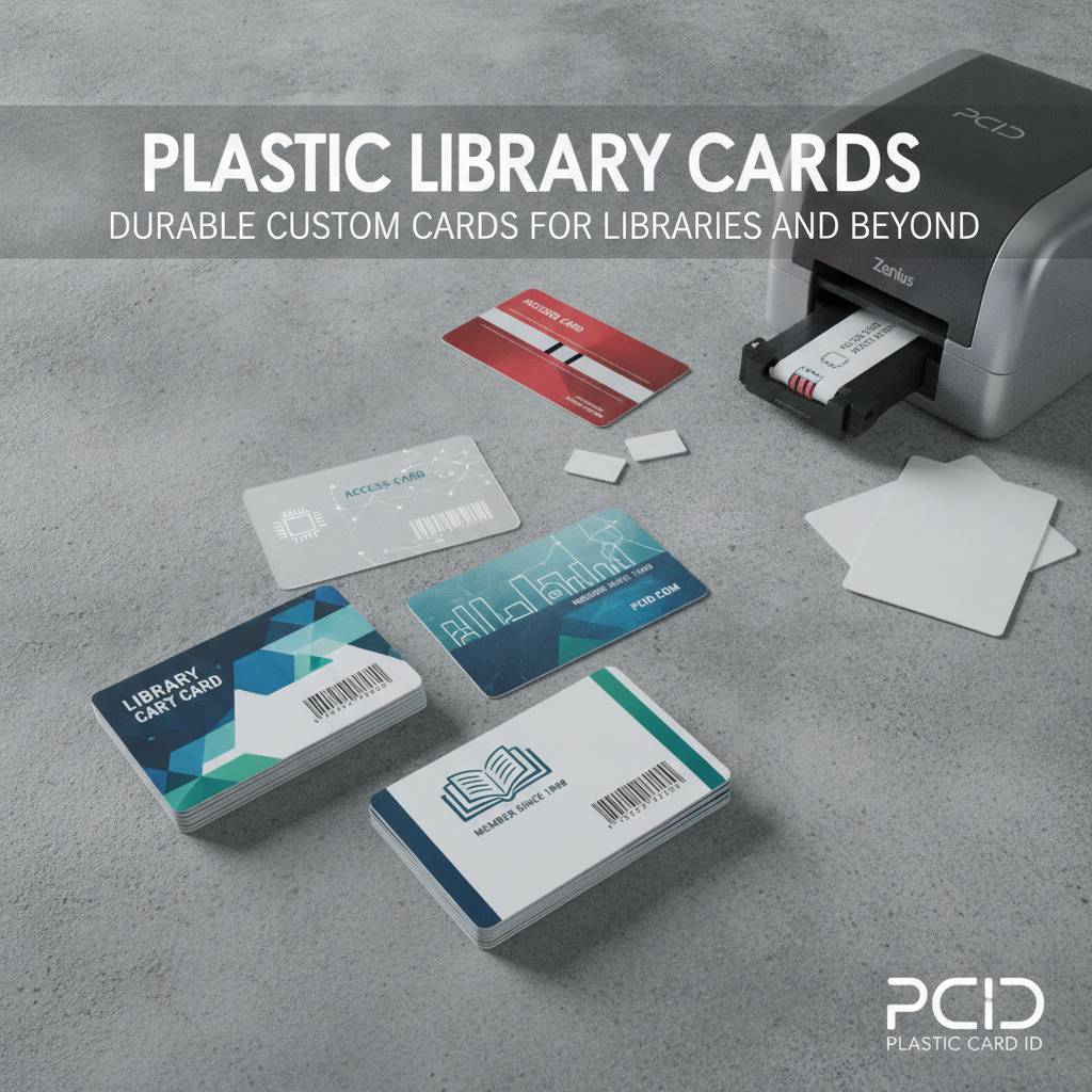 Types of Plastic Cards We Offer for Libraries and Beyond